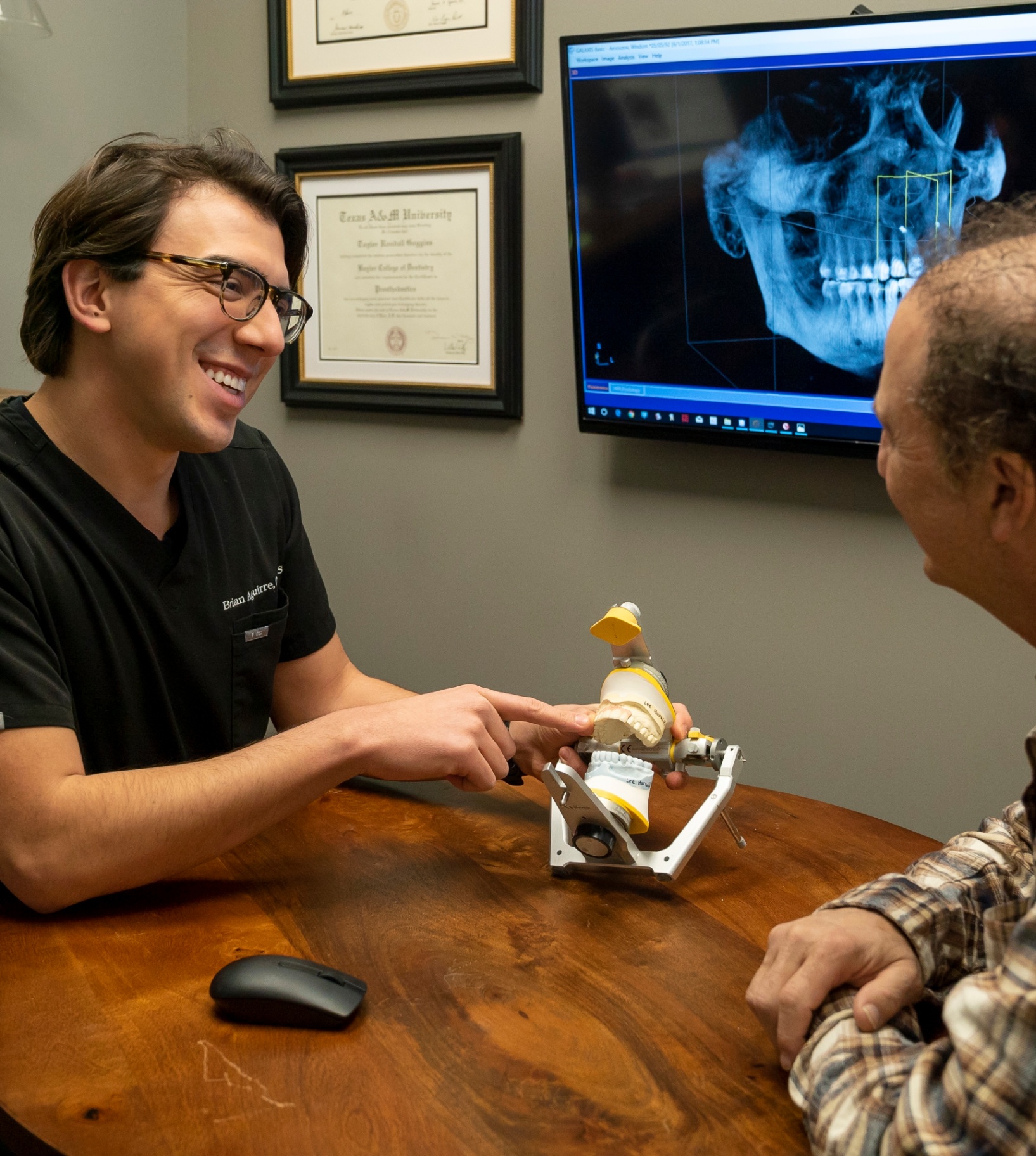 Why does the Broomfield office have multiple prosthodontists?